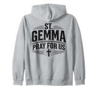 Prière de dévotion catholique de Saint Gemma Galgani Sweat à Capuche
