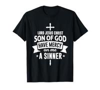 Prière de Jésus - Crucifix chrétien orthodoxe et catholique T-Shirt