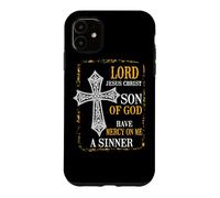 Prière de Jésus - Foi chrétienne orthodoxe et catholique Coque pour iPhone 11