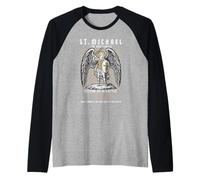Prière de l'Archange Saint Michel Catholique Chrétien Manche Raglan