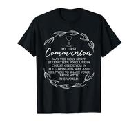 Prière de première Communion, Saint-Esprit, Foi chrétienne catholique T-Shirt Graphique avec Valeur