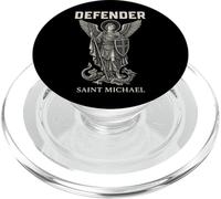 Prière de Saint Michel Archange - Chrétien Catholique PopSockets PopGrip pour MagSafe