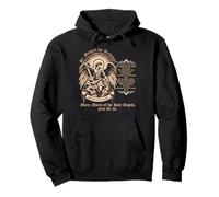 Prière de Saint Michel Archange Pasteur chrétien catholique Sweat à Capuche