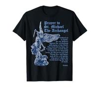 Prière de Saint Michel Archange Pasteur chrétien catholique T-Shirt
