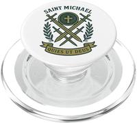 Prière de Saint Michel - Serviam PopSockets PopGrip pour MagSafe