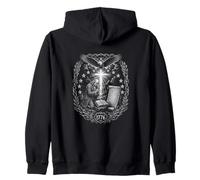 Prière des Pères fondateurs Eagle Cross 1776 Faith Sweat à Capuche