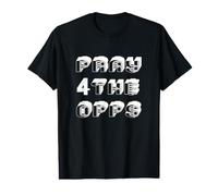 PRIERE DRÔLE pour Mes OPPS - Script Noir MOTIVATIONNEL T-Shirt Graphique avec Valeur