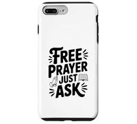 Prière Gratuite Just Ask Citation inspirante Coque pour iPhone 7 Plus/8 Plus