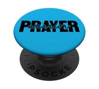 Prière Guerrier chrétien prière Hommes Prier Femmes prières PopSockets PopGrip Adhésif