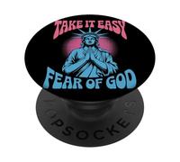 Prière pour la liberté, Peur de Lord Christian Streetwear PopSockets PopGrip Adhésif