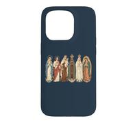 Prière Religieuse des Saints de la Vierge Marie catholique Coque pour iPhone 15 Pro