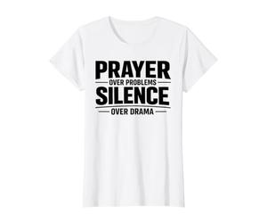 Prière sur Les problèmes Foi sur la Peur Inspiration chrétienne T-Shirt Graphique avec Valeur