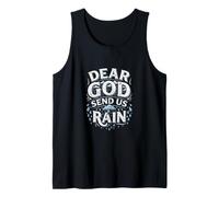 Prière Vintage « Dear Father, Shower Us with Rain » Débardeur