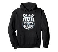 Prière Vintage « Dear Father, Shower Us with Rain » Sweat à Capuche