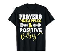 Prières Ananas et Vibes positives Jour de Transfert drôle FIV T-Shirt
