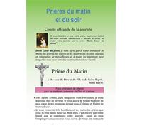 Prières du matin et du soir vendu exclusivement par lot de 10 - Jean-Pierre Boubée - Via Romana - broché - Essai