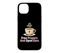 Prières gratuites et Oreilles Ouvertes Service du ministère chrétien Coque pour iPhone 14 Plus