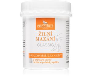 Priessnitz Classic crème de massage avec effets bénéfiques sur le système veineux et lymphatique 300 ml