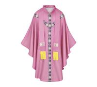 Priest Costume - Ribbon Catholic Chasuble, Mass Vestments Robe For Men
