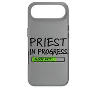 Priest in Progress Please Wait Seminarans Future Priests Coque pour iPhone Air