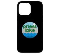 Priest Lake Idaho ID Nature Vacation Design Coque pour iPhone 13 Pro Max