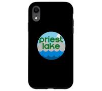 Priest Lake Idaho ID Nature Vacation Design Coque pour iPhone XR