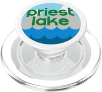 Priest Lake Idaho ID Nature Vacation Design PopSockets PopGrip pour MagSafe