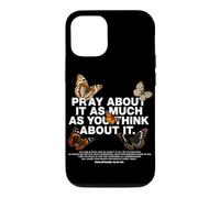 Priez à ce Sujet Autant Que Vous Le Pensez. Foi chrétienne Coque pour iPhone 12/12 Pro