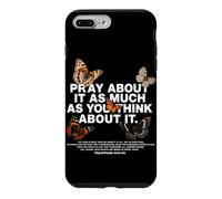 Priez à ce Sujet Autant Que Vous Le Pensez. Foi chrétienne Coque pour iPhone 7 Plus/8 Plus