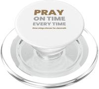 Priez à l'heure à Chaque Fois, Un Pas de Plus vers Jannah PopSockets PopGrip pour MagSafe