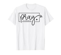 Priez Les Hommes et Les Femmes chrétiens prient Les chrétiens prières T-Shirt