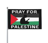 Priez pour le drapeau de la Palestine 3x5