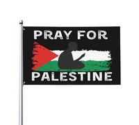 Priez pour le drapeau de la Palestine 3x5