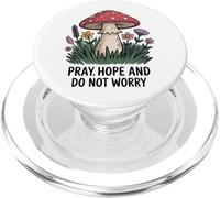 Priez pour l'espoir, ne Vous inquiétez Pas - Vintage Floral Christian Faith PopSockets PopGrip pour MagSafe