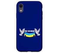 Priez pour l'Ukraine Peace Dove Coque pour iPhone XR