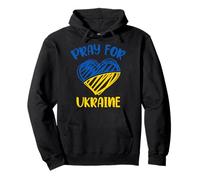 Priez pour l'Ukraine Soutenez l'Ukrainien Je suis avec l'Ukraine Sweat à Capuche