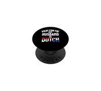 Priez pour Moi, Mon Mari est néerlandais PopSockets PopGrip Adhésif