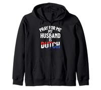 Priez pour Moi, Mon Mari est néerlandais Sweat à Capuche