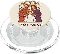 Priez pour Nous Famille Mary Joseph Jesus Catholic PopSockets PopGrip pour MagSafe