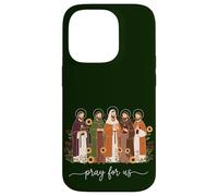 Priez pour Nous Les Saints catholiques prière de la journée des Saints Coque pour iPhone 14 Pro