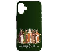 Priez pour Nous Les Saints catholiques prière de la journée des Saints Coque pour iPhone 16 Plus