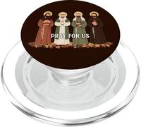 Priez pour Nous Les Saints catholiques prière de la journée des Saints PopSockets PopGrip pour MagSafe