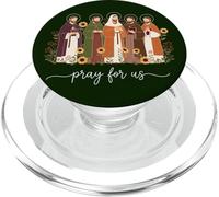 Priez pour Nous Les Saints catholiques prière de la journée des Saints PopSockets PopGrip pour MagSafe