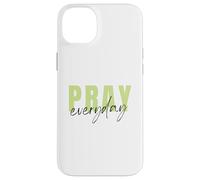 Priez Tous Les Jours. Personne Qui Prie Dieu. Foi chrétienne Coque pour iPhone 14 Plus