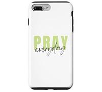 Priez Tous Les Jours. Personne Qui Prie Dieu. Foi chrétienne Coque pour iPhone 7 Plus/8 Plus