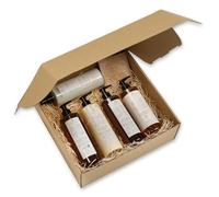 Prija Coffret cadeau savon, crème hydratante, gel douche, shampoing, revitalisant 5 x 380 ml + crème pour les mains