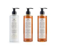 Prija Coffret Soin du Corps avec Gel Douche Vitalisant, Savon Liquide Mains Vitalisant et Après-Shampooing Protecteur 3 x 380ml