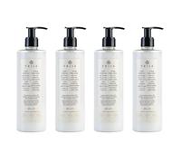 Prija Crème Corporelle Tonifiante Augmente l'Hydratation et l'Élasticité avec de l'Huile d'Avocat et de l'Extrait de Noyer Vert, Crème Hydratante Corporelle Légèrement Parfumée 4 x 380ml