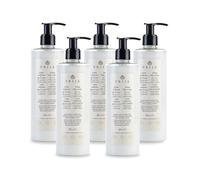 Prija Crème Corporelle Tonifiante Augmente l'Hydratation et l'Élasticité avec de l'Huile d'Avocat et de l'Extrait de Noyer Vert, Crème Hydratante Corporelle Légèrement Parfumée 5 x 380ml