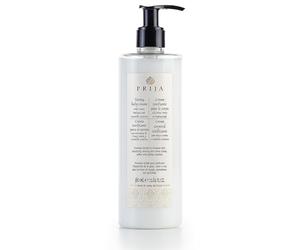 Prija Crème pour le Corps Tonifiante Améliore L'hydratation et L'élasticité avec de L'huile D'avocat et de L'extrait de Noix Verte, Crème pour le Corps Hydratante Végétalienne, 380 ml